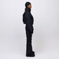 Cropped Cocoon Jacket - Black