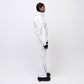 Cropped Cocoon Jacket - White