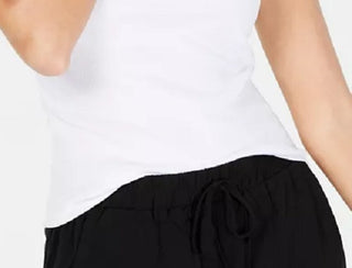 Ultra Flirt Juniors' Rib-Knit Tank Top White Size Small