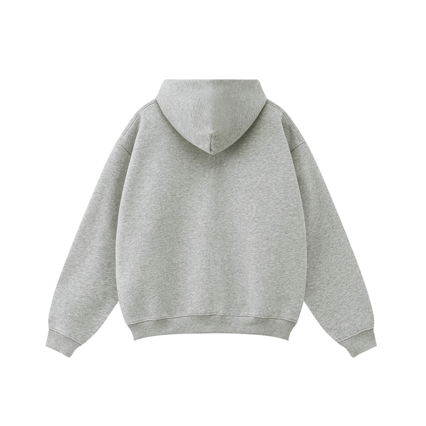 Compliments Where Do I Go? Gray Zip-Up Hoodie