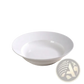 White Dinner Plates Set of 6 Ceramic 9.5 Inch Bowls