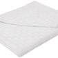 Homvare Super Soft  Cotton Basket Weave Blanket/Throw 90" x 90"