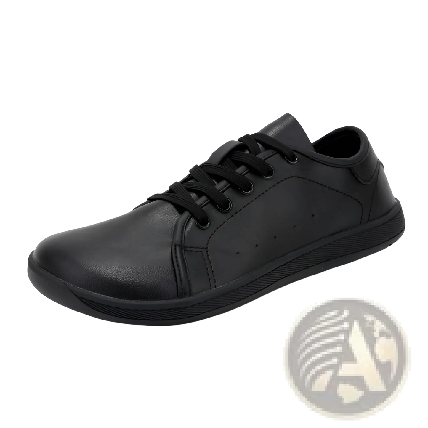 Wide Toe Leather Shoes Minimalist Non Slip Sneakers