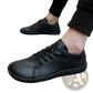 Wide Toe Leather Shoes Minimalist Non Slip Sneakers