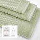 Cotton Diamond Waffle Weave Bath Towel Set - Grayson Collection