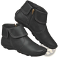 Women Leather Ankle Boots with Side Zipper Stitching