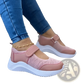 Women Mesh Platform Sneakers Velcro Casual Shoes