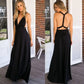 Multiway Satin Halter Neck Maxi Party Dress