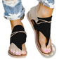 Women Sandals Animal Print Flat Thong Strappy Shoes