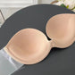 2-pack Adhesive Strapless Push Up Bras with Clear Wings