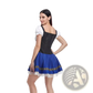 Women's Bavarian Corset Style Halloween Dirndl Dress