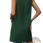 Women's Casual Sleeveless Denim Style Button Mini Dress