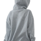 Women's Dalmatian Print Hoodie with Cat Ear Hood