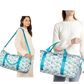 Women's Floral Travel Bag with Toiletry Pouch