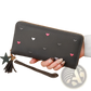 Women's Heart Pattern Leather Large Capacity Wallet