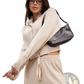 Women's Knit Zip Up Cardigan and Wide Leg Pant Set
