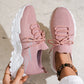Women's Lightweight Breathable Mesh Lace Up Sports Shoes