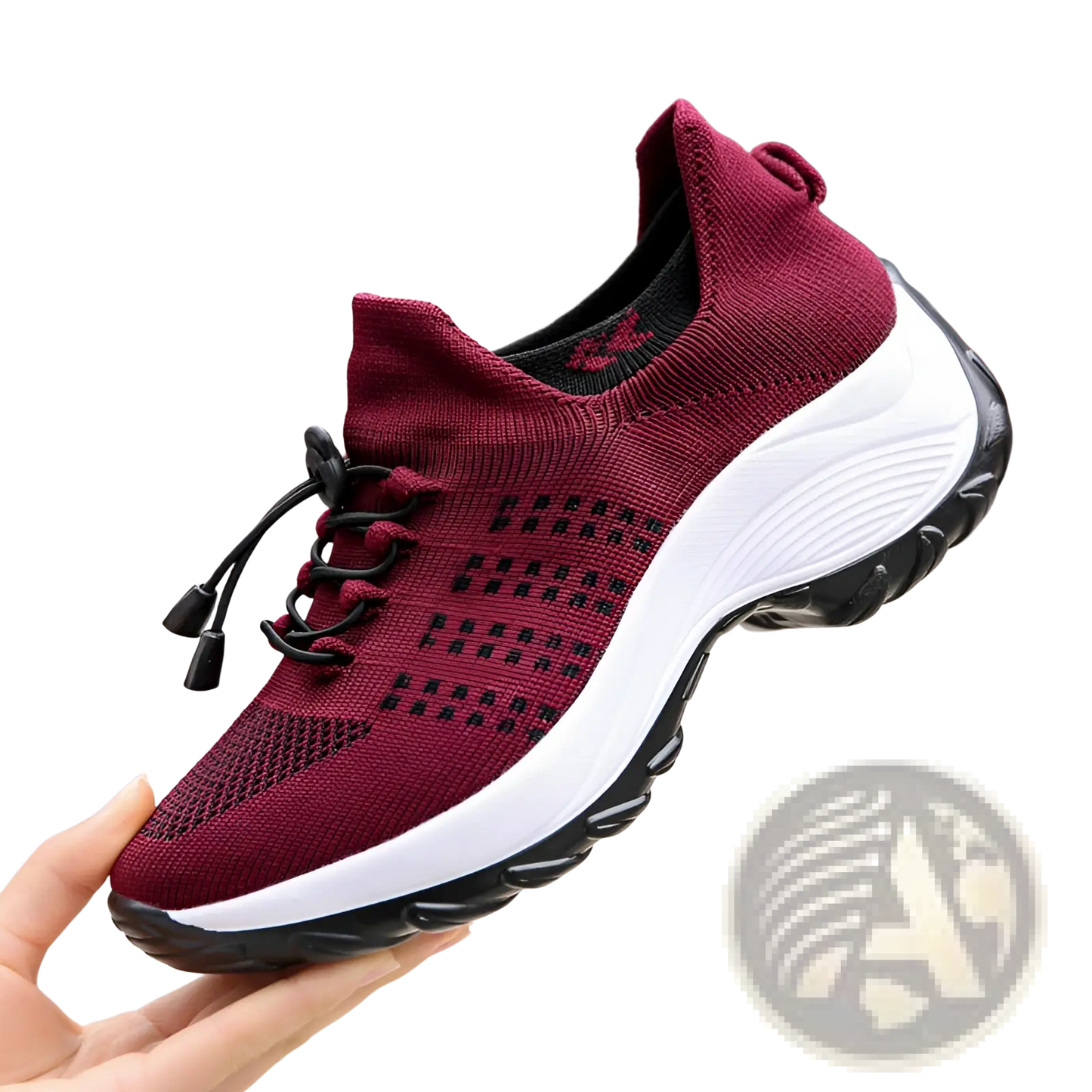 Women's Lightweight Fly Knit Casual Sneakers