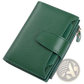 Women's Milled Cowhide Leather Short Wallet