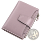 Women's Milled Cowhide Leather Short Wallet