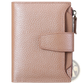 Women's Milled Cowhide Leather Short Wallet