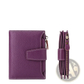 Women's Milled Cowhide Leather Short Wallet