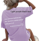 Women's Oversized Slogan Print Graphic T-shirt