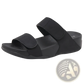 Women's Platform Sport Sandals with Velcro Straps
