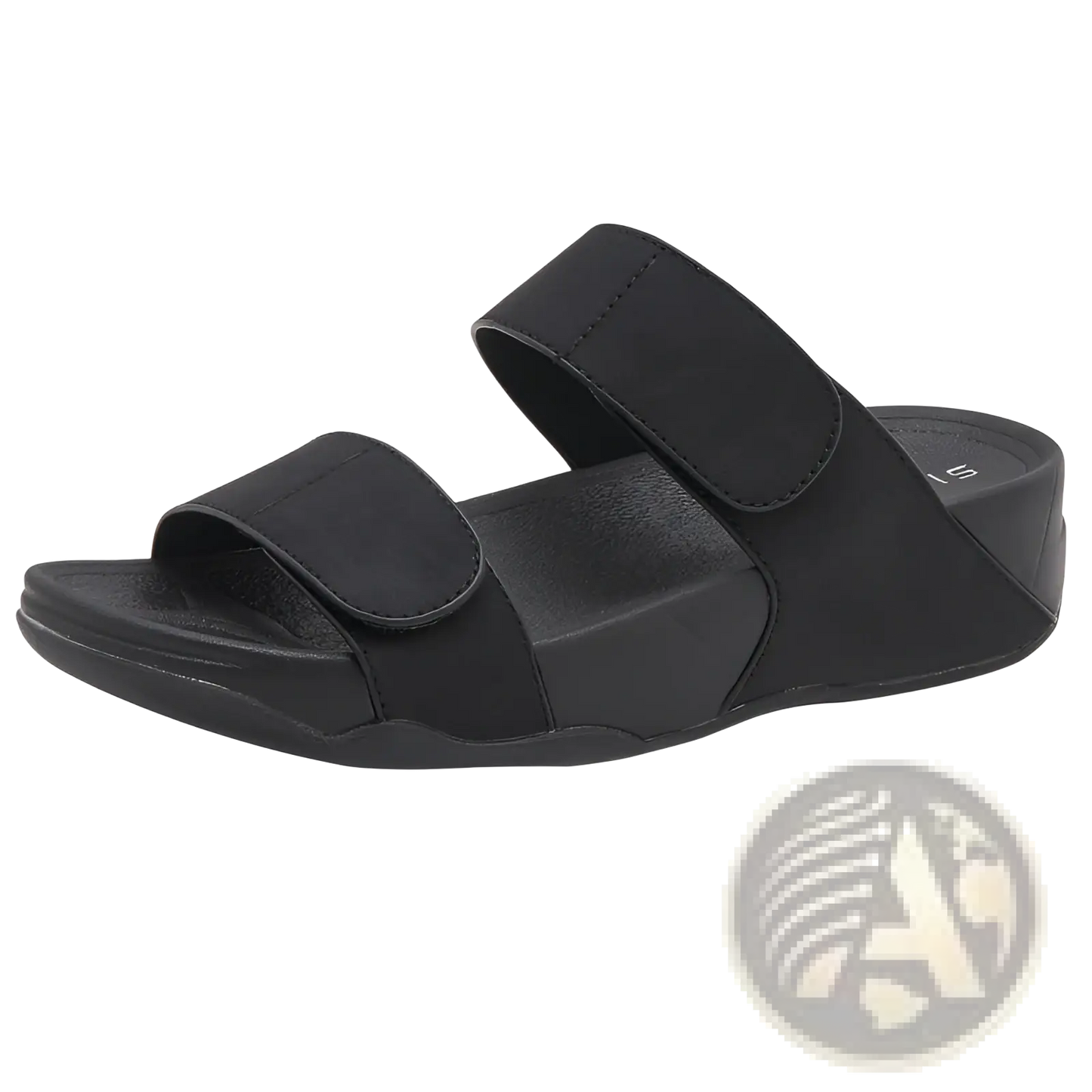 Women's Platform Sport Sandals with Velcro Straps