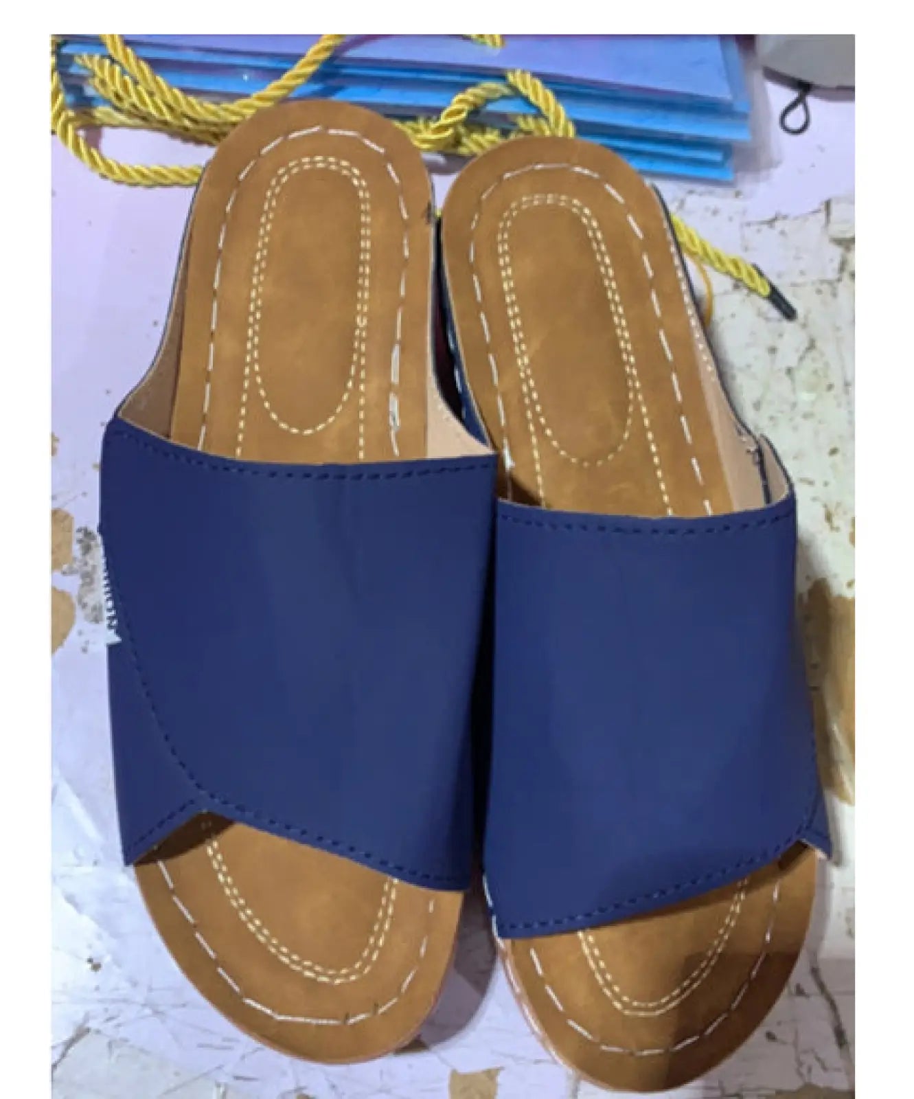 Women's Platform Wedge Summer Slide Sandals