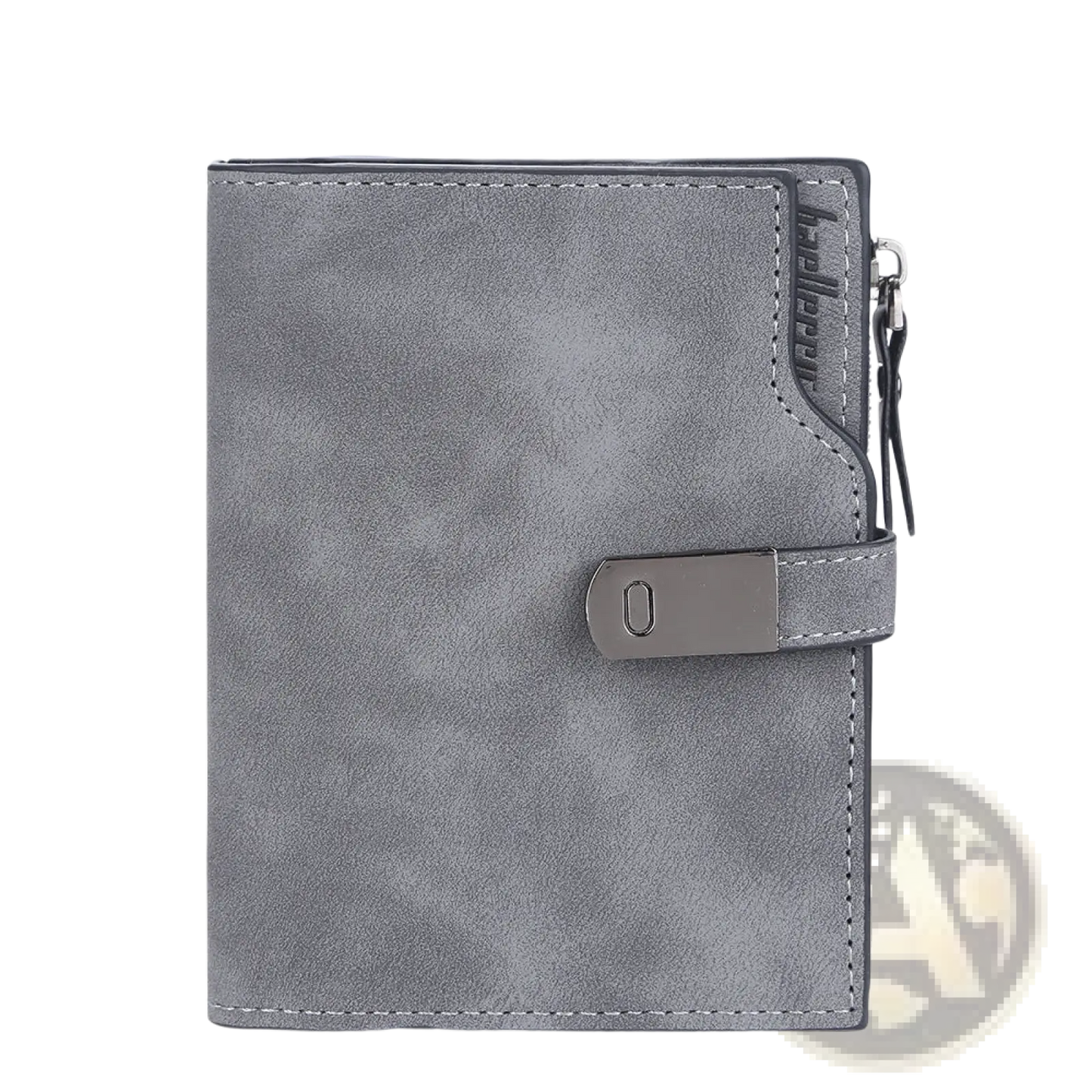 Women's Short Faux Leather Multi Slot Wallet