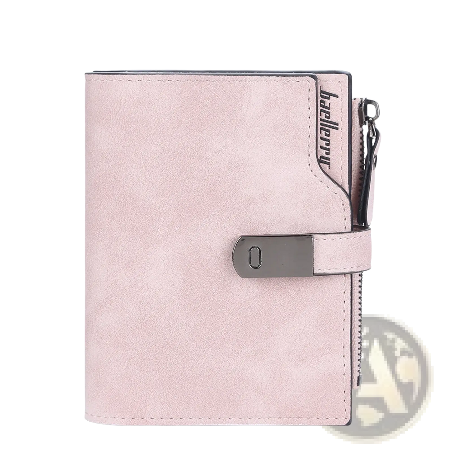 Women's Short Faux Leather Multi Slot Wallet