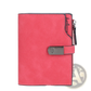 Women's Short Faux Leather Multi Slot Wallet
