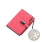 Women's Short Faux Leather Multi Slot Wallet