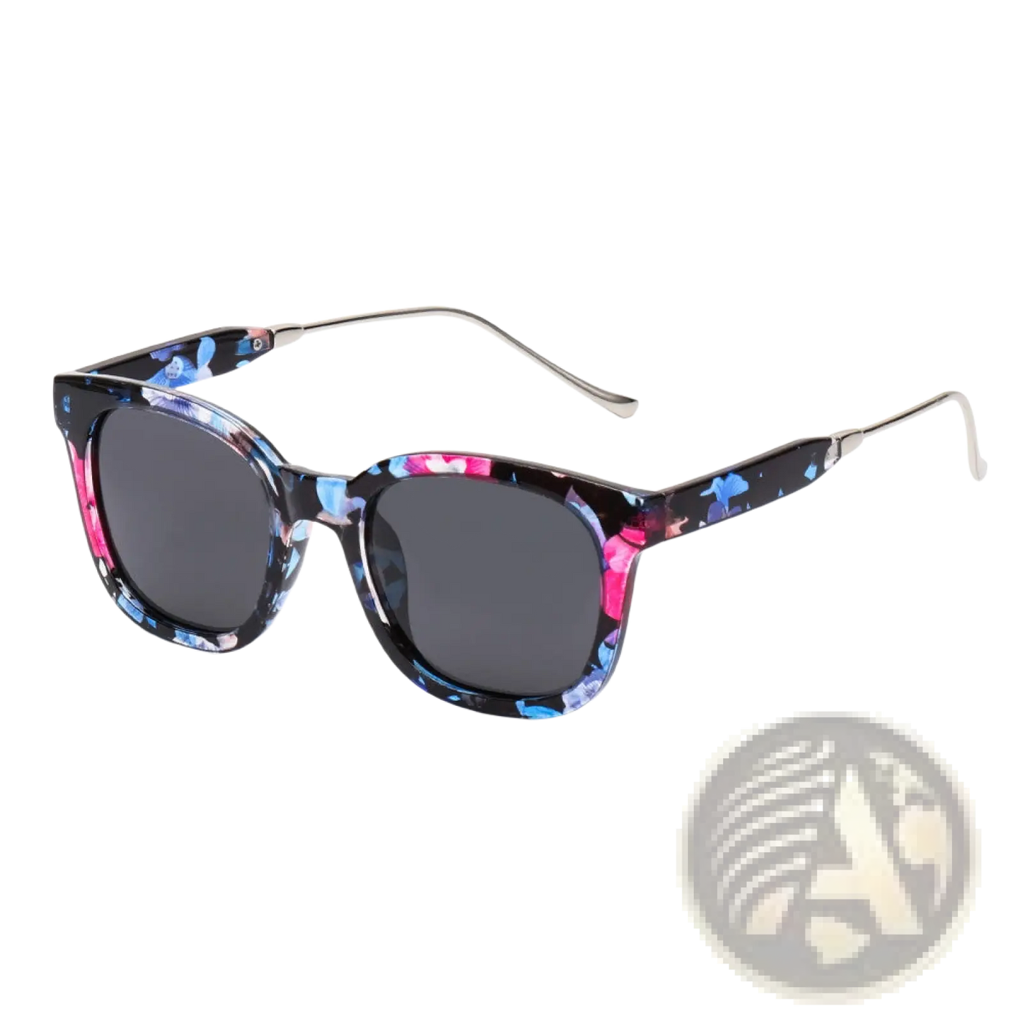 Women's Square Polarized Tortoiseshell Fashion Sunglasses