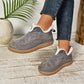 Women's v Cut Plush Suede Ankle Snow Boots