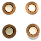 Handcrafted 13 Wood Charger Plate  Wooden Dinning Placemat Artisan Wood Tableware