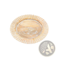 Wood Charger Plate 13 Inch White Handcrafted Set