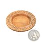 Handcrafted 13 Wood Charger Plate   Wooden Dinning Placemat Artisan Wood Tableware