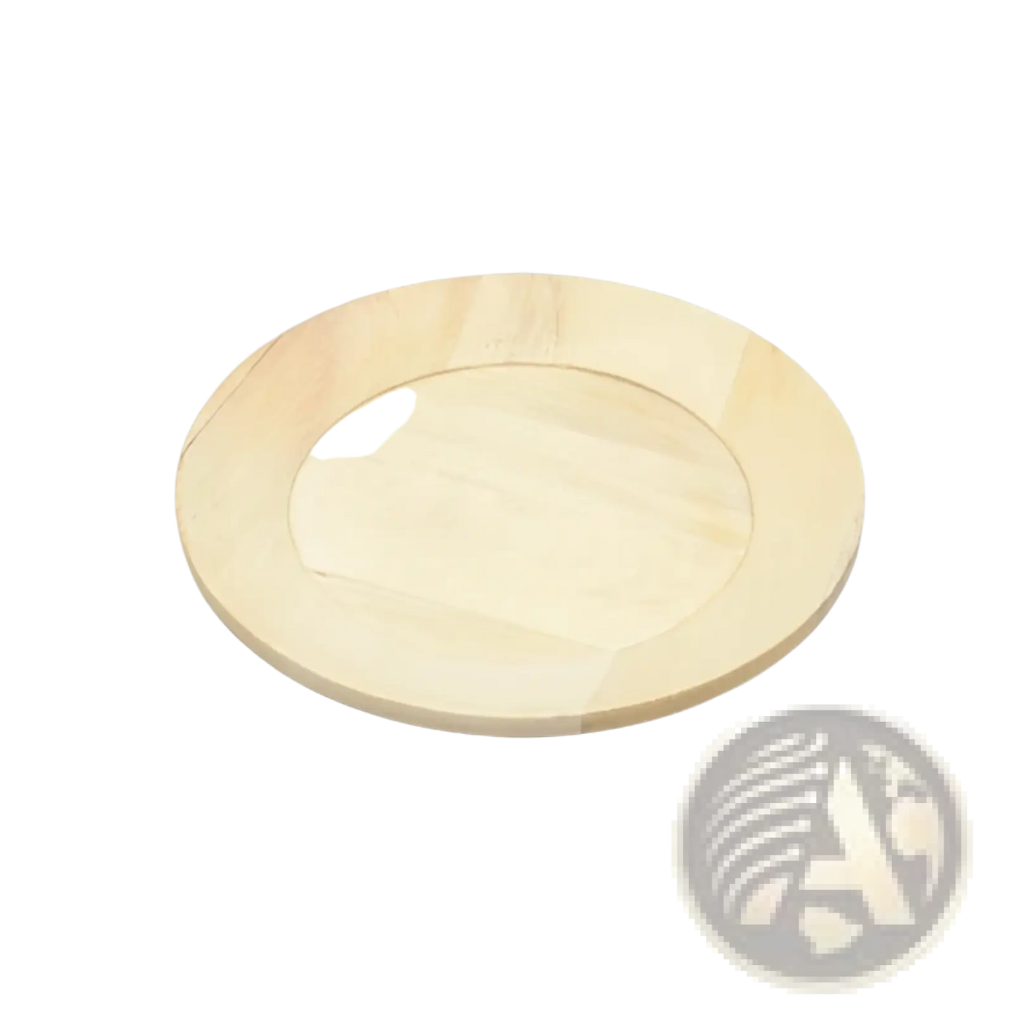 Handcrafted 13 Wood Charger Plate   Wooden Dinning Placemat Artisan Wood Tableware