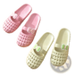 Woven Bow Slippers Summer Pvc Beach Slide Sandals
