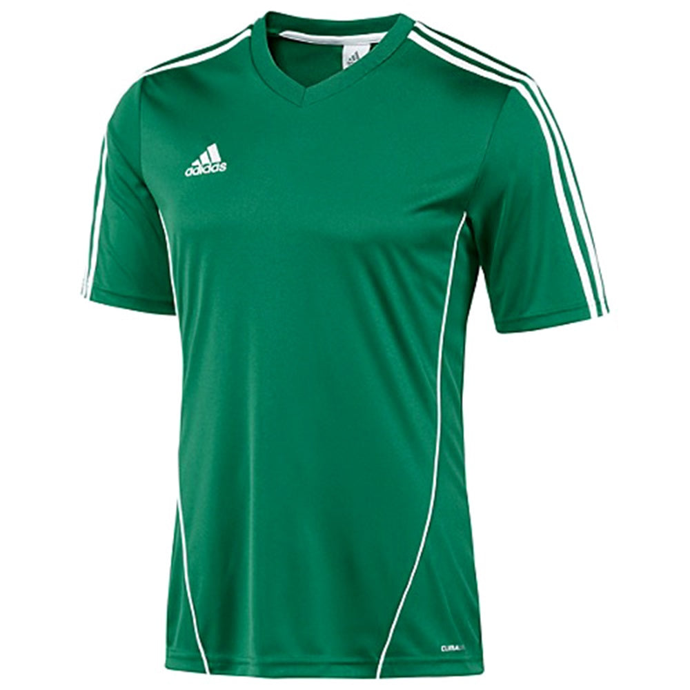 Adidas Boys Estro 12 Soccer Jersey T-Shirt Green/White Size Youth Extra Small