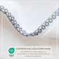 Cotton Border-Stitched 6-Piece Towel Set - Valery Collection