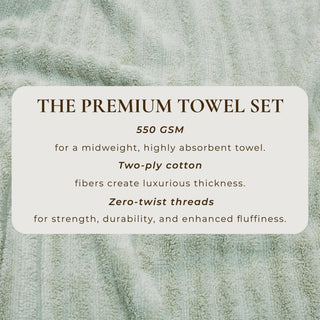 Luxury Cotton Towels - Karina Collection