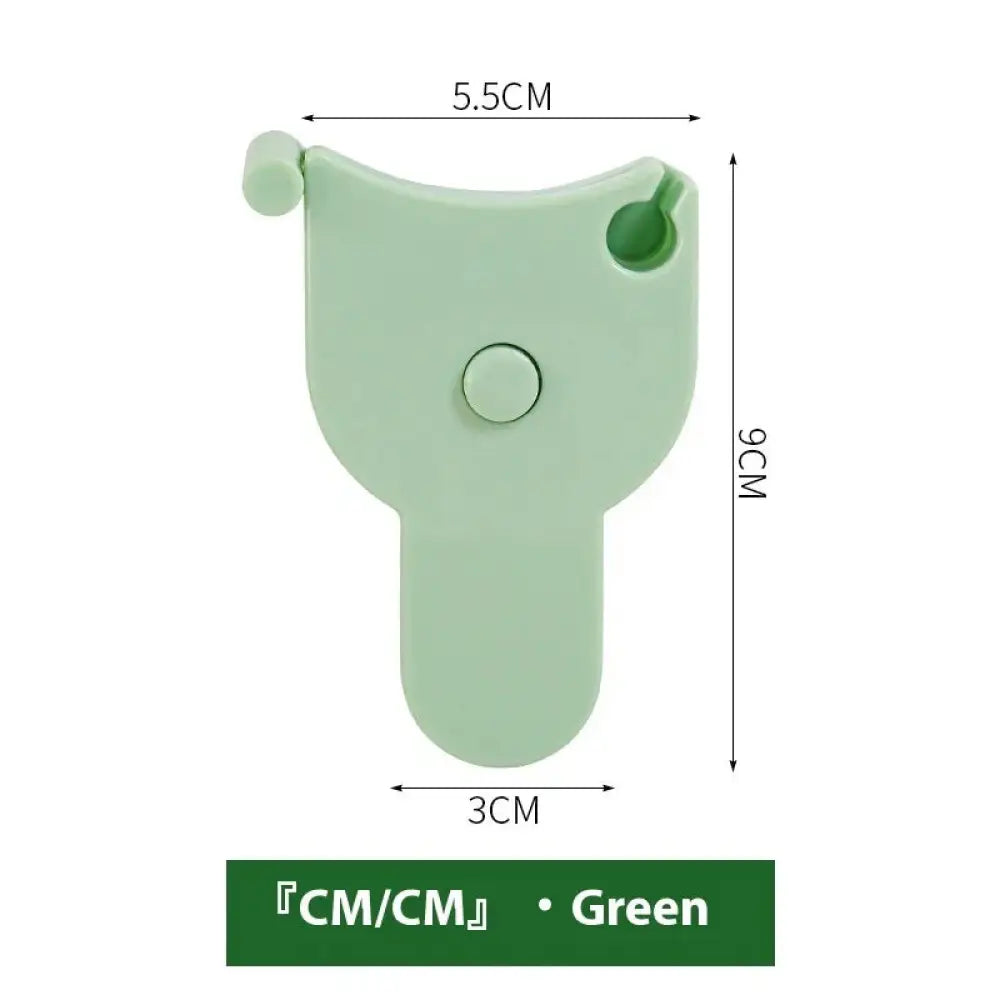Y-shape Leather Retractable Body Measuring Tape