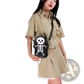 Y2k Skeleton Skull Crossbody Shoulder Bag