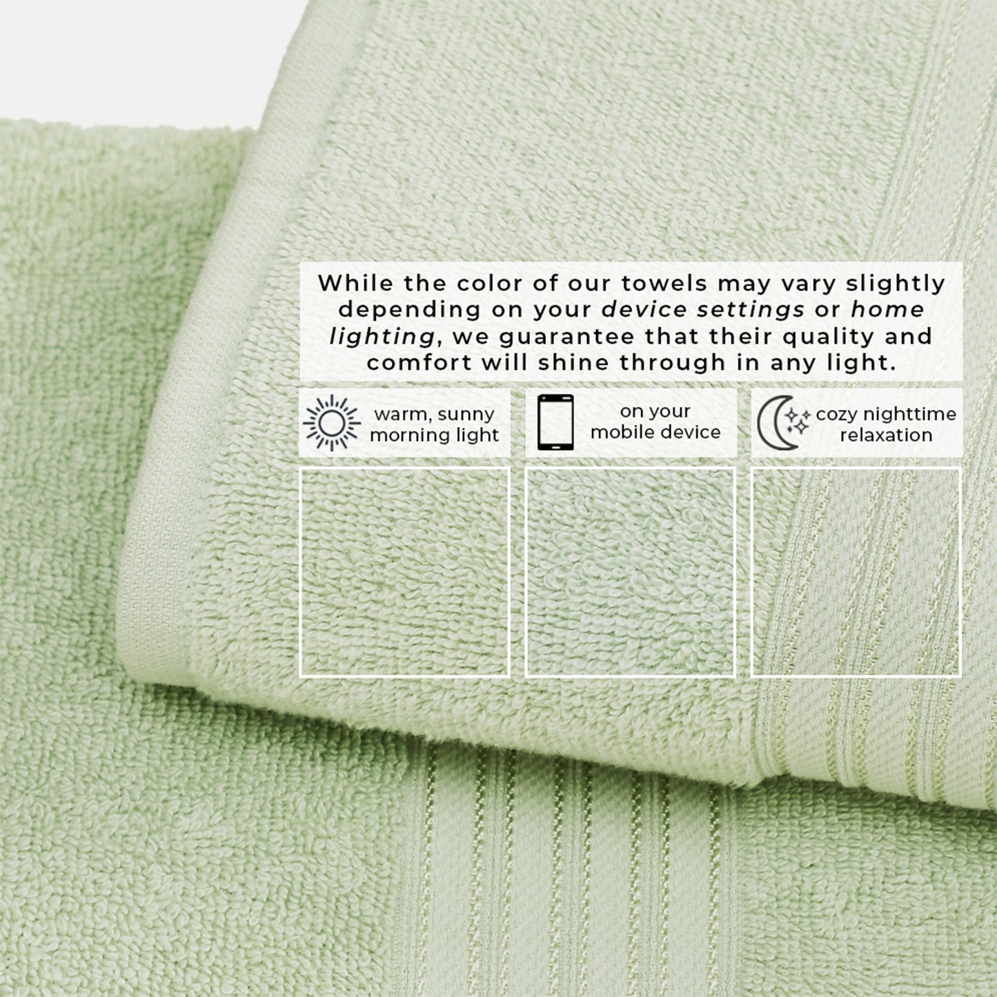Cotton Terry Bath Towel Set - Cooper Collection