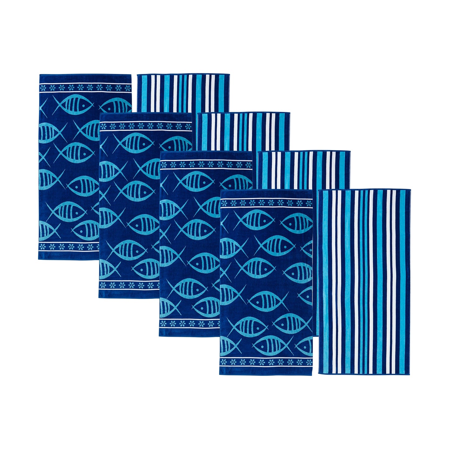 Cotton Velour Beach Towel - Maui Collection