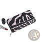Zebra Print Leather Long Zipper Wallet for Women