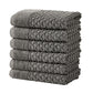 Cotton Diamond Waffle Weave Bath Towel Set - Grayson Collection